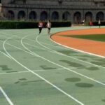 La pista a macchie e toppe dell'Arena Civica di Milano, Arena Civica Milano