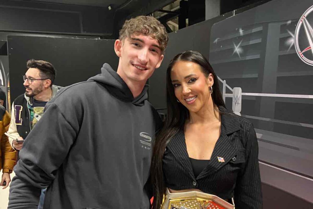 SmackDown Bologna, Chelsea Green e il nostro inviato Claudio D'Adda