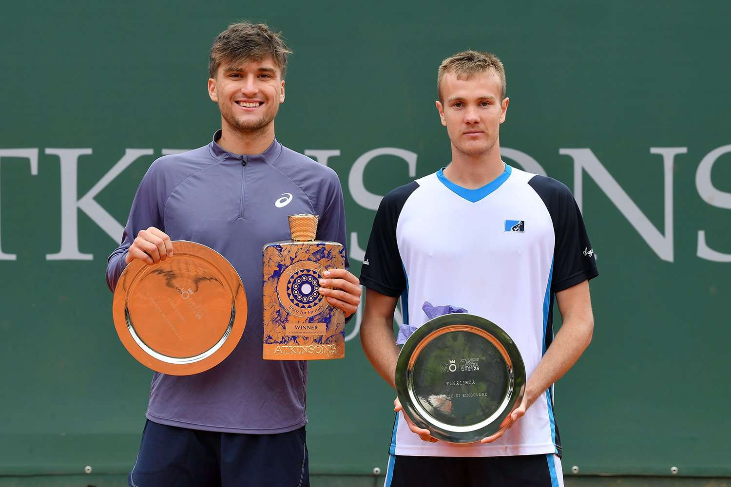 Collignon-Sachko finalisti Atkinsons Monza Open 2025. Foto di Francesco Panunzio