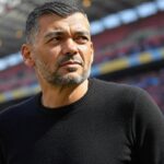 Sérgio Conceição, tecnico AC Milan - immagine generata con IA