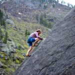 arrampicata su roccia vicino a Milano
