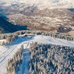sci freestyle in montagna
