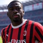 Youssouf Fofana, centrocampista AC Milan - immagine generata con IA