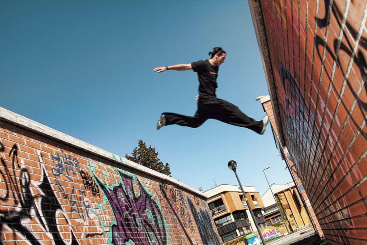 parkour freestyle Milano