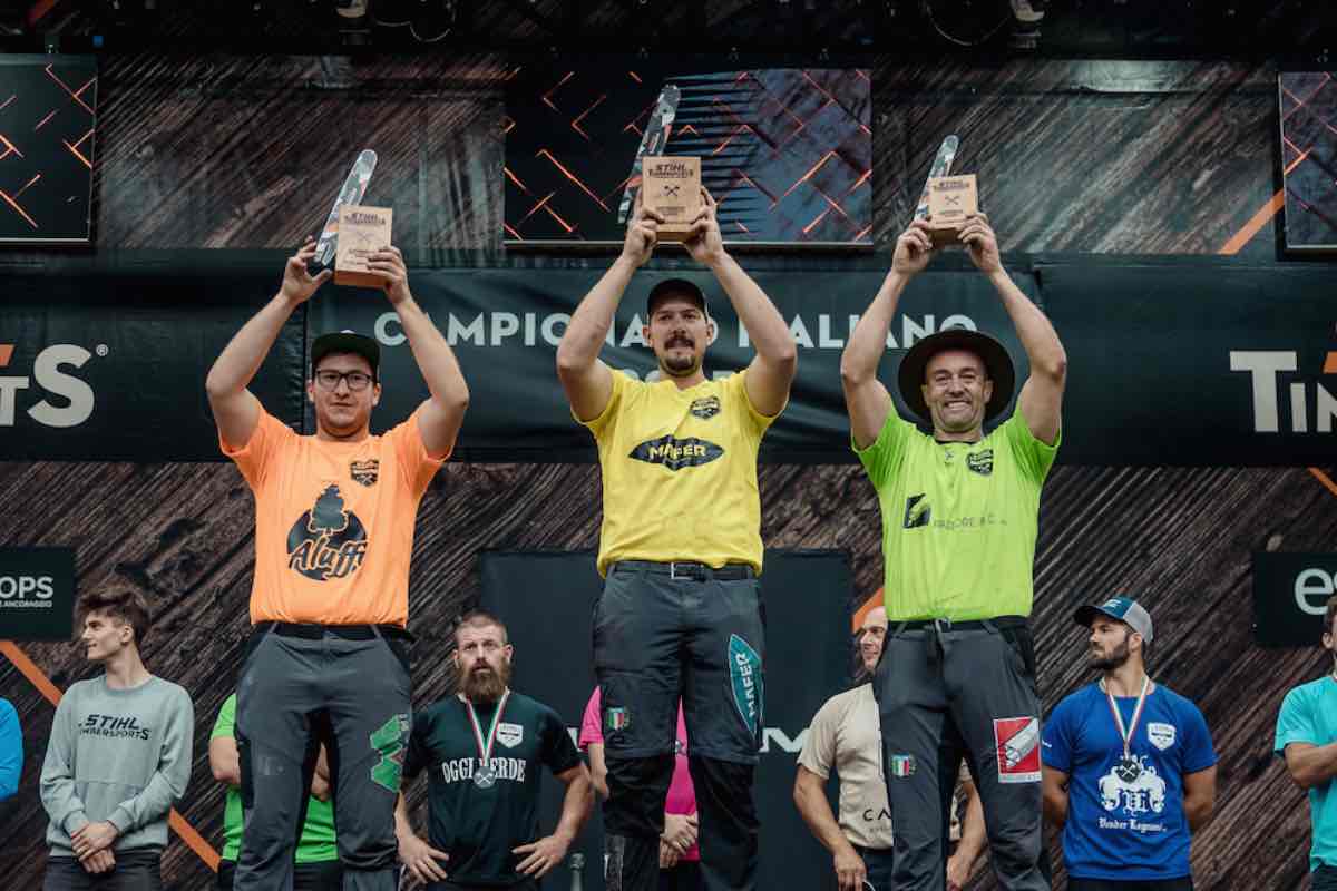 Podio Campionato Nazionale_STIHL TIMBERSPORTS, Timbersports Milano 2025