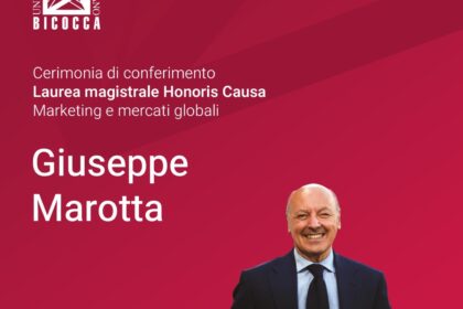Laurea della Bocconi a Giuseppe Marotta