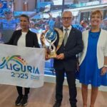 Presentazione della Milano–Rapallo, foto Ansa