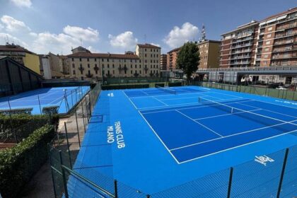 Riqualificazione dei campi veloci del Tennis Club Milano Bonacossa, la sinergia tra Play It e Heidelberg Materials Italia che definisce un nuovo standard per le superfici da gioco. (© Heidelberg Materials Italia)