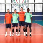 i fratelli montenegrini Rastko e Vasillje Milenkovic e con la maglia verde i colombiani Juan Esteban Restrepo Orozco e Maicol Isaac Ortiz Castaneda