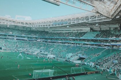 people watching soccer game