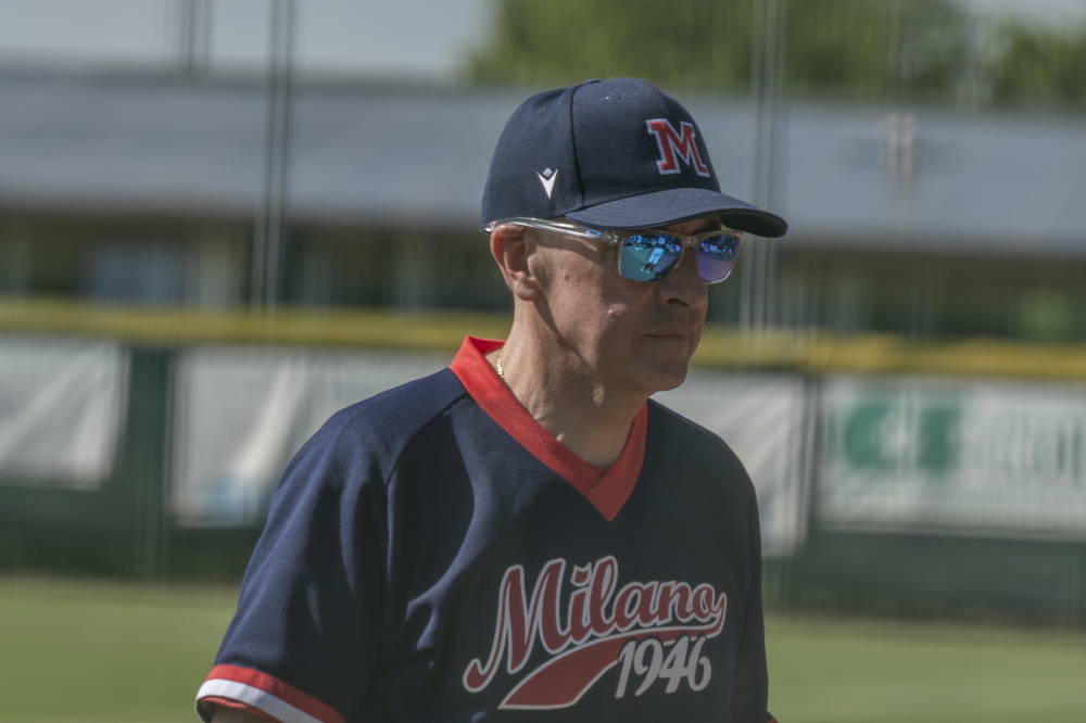 Marco Fraschetti, coach del Milano Baseball