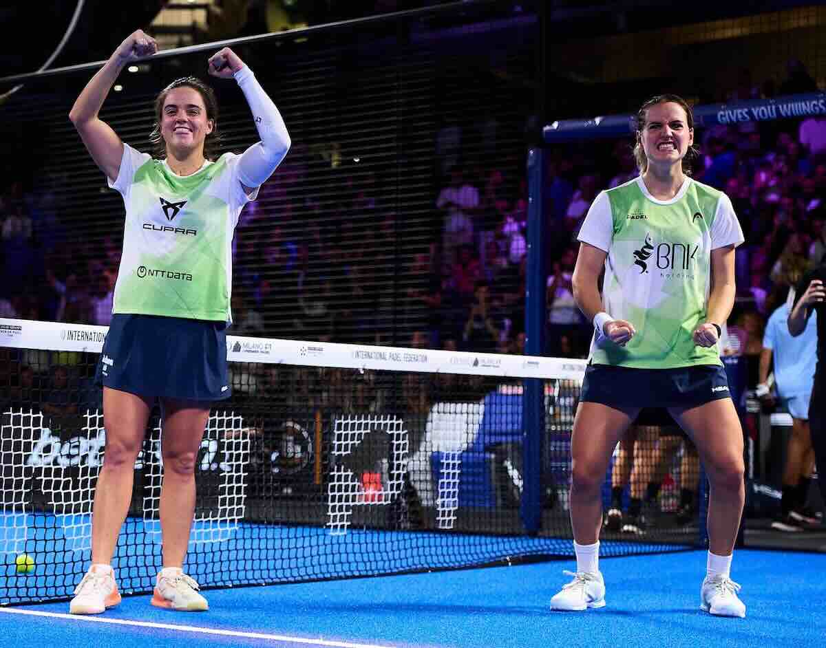 Sanchez e Josemaria vincono il torneo femminile del Milano Premier Padel P1