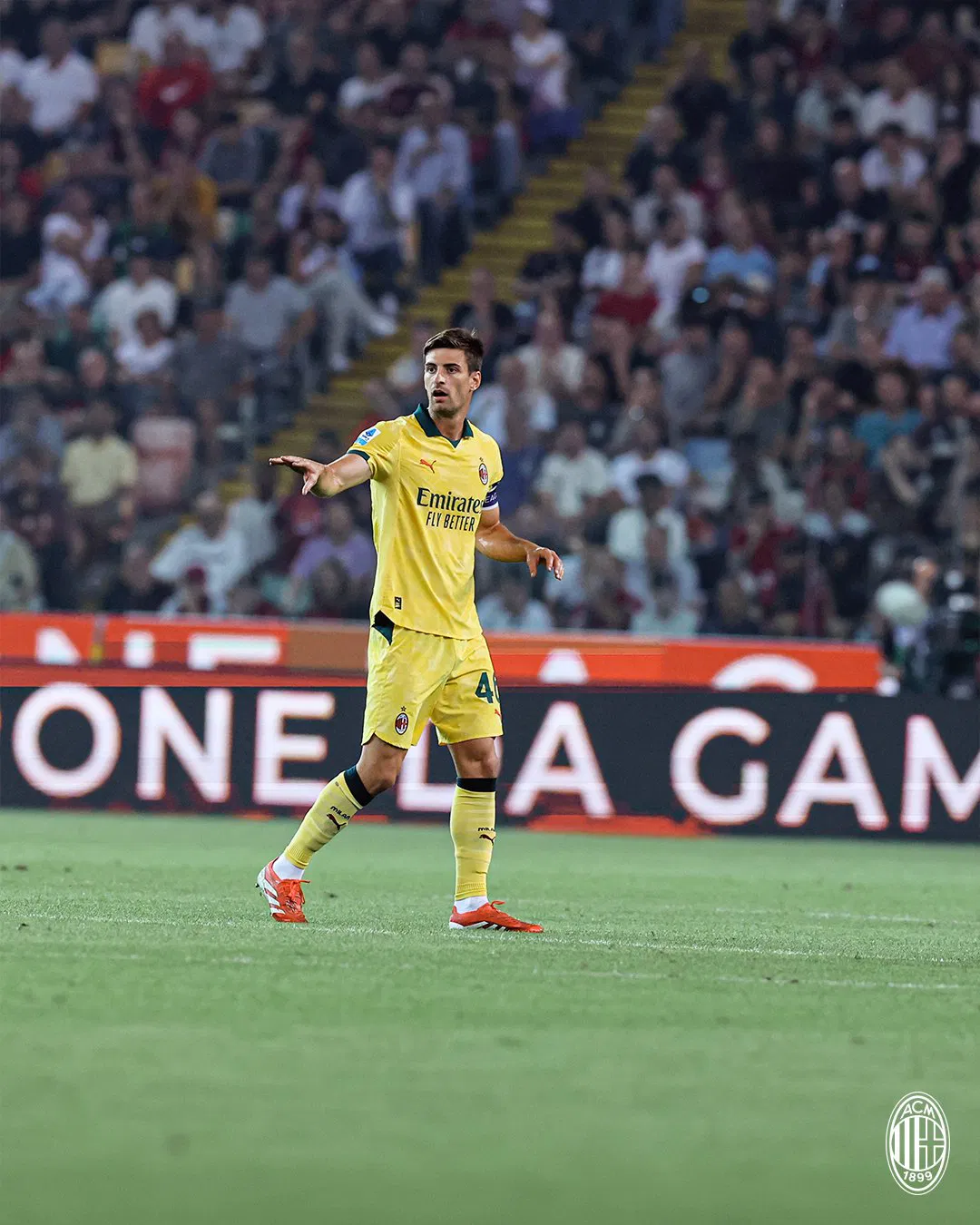 Matteo Gabbia, foto profilo X Milan