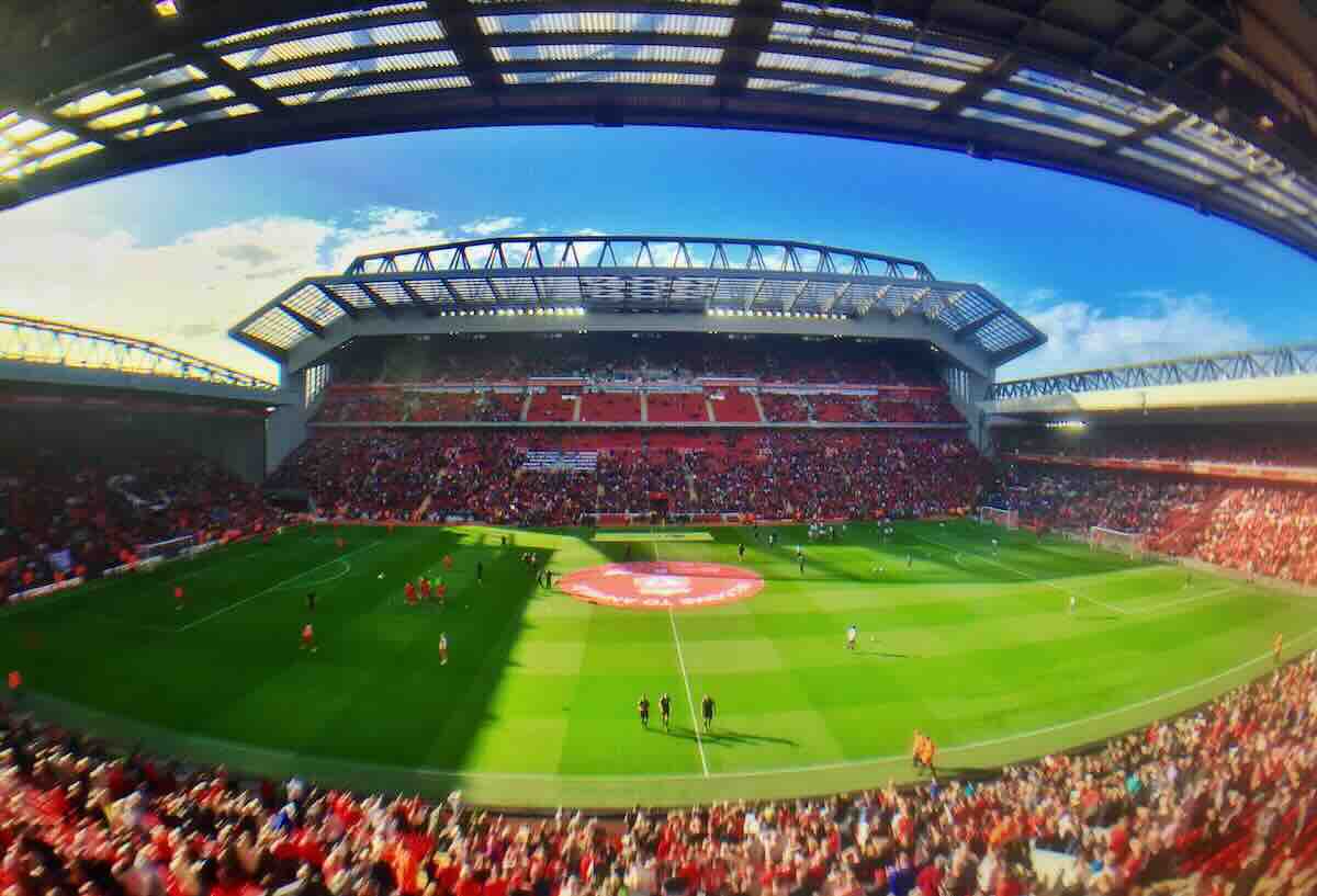 Anfield, lo stadio del Liverpool