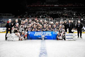 Il Caldaro conquista la Coppa Italia alla Milano Santagiulia Ice Hockey Arena