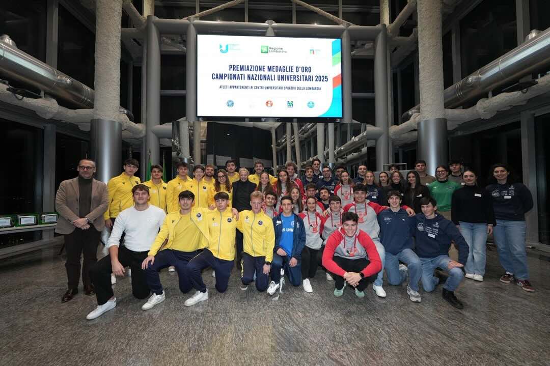 Premiati a Palazzo Lombardia gli studenti campioni universitari