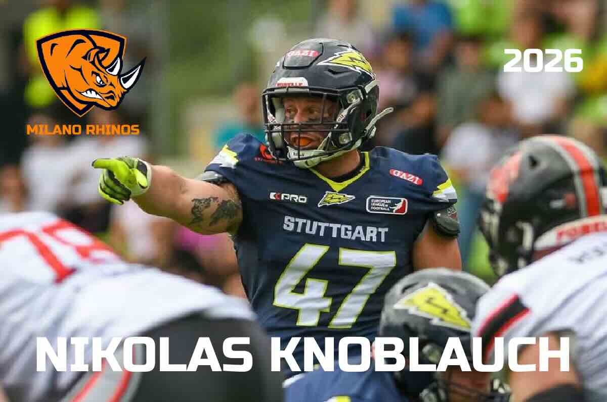 Nikolas Knoblauch ai Rhinos Milano