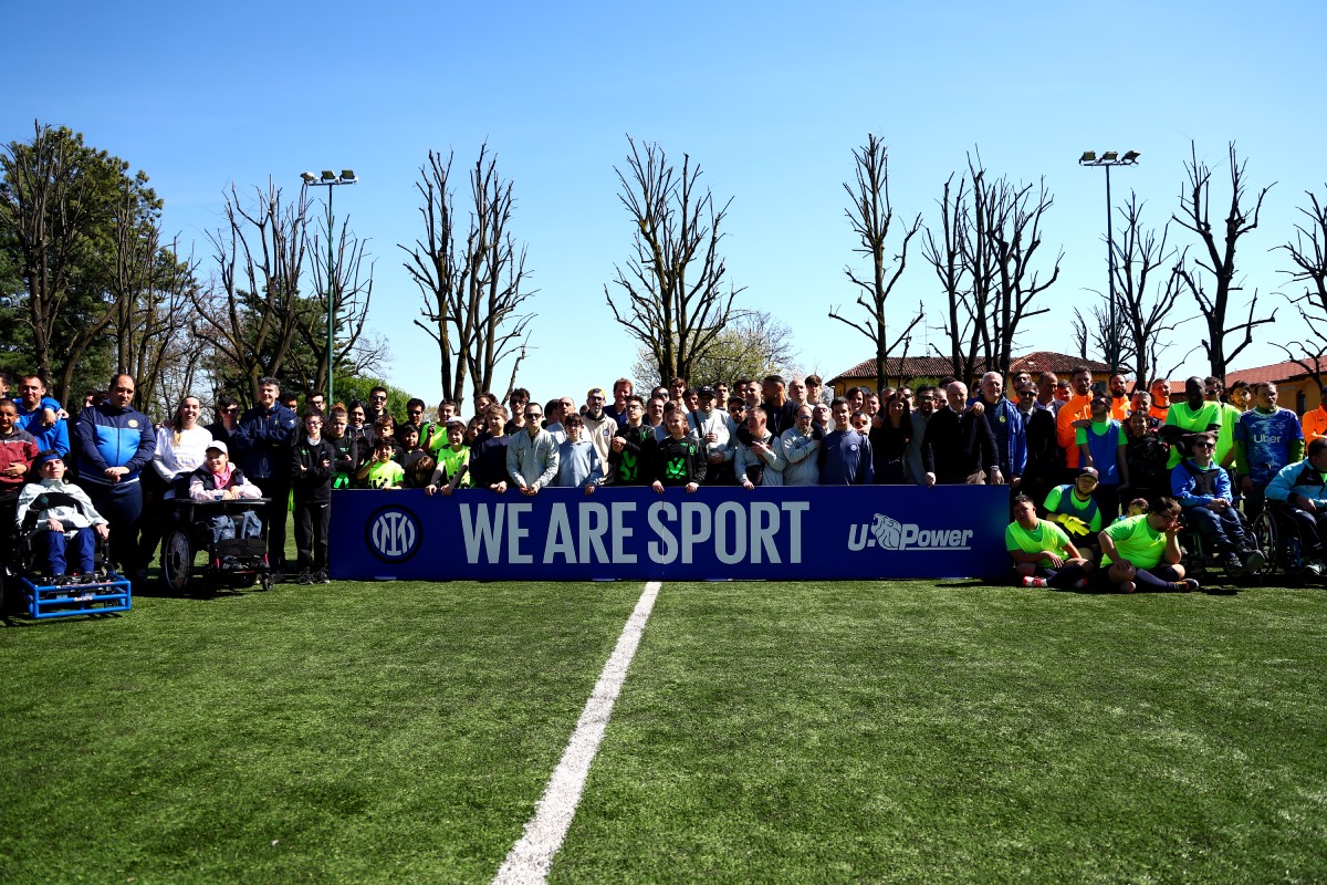 Inter, We Are Sport: quarta edizione del torneo di calcio inclusivo
