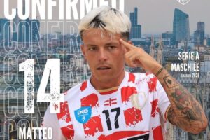 Matteo Cosci confermato dal Città di Milano Beach Soccer: il talento mancino pronto a brillare