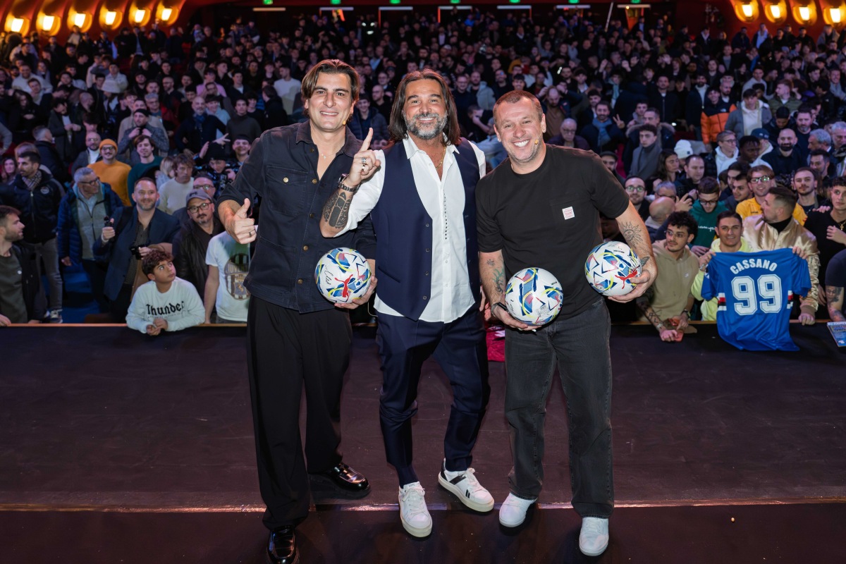 Viva El Tour Milano (Nicola Ventola, Lele Adani e Antonio Cassano)