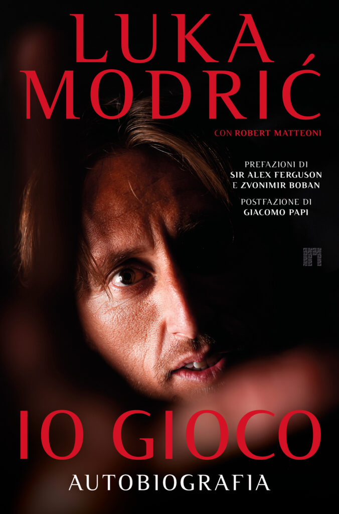 Cover "Io gioco", autobiografia di Luka Modrić