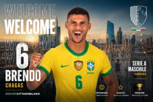Brendo Chagas al Città di Milano beach soccer: esperienza internazionale e qualità per il salto di livello