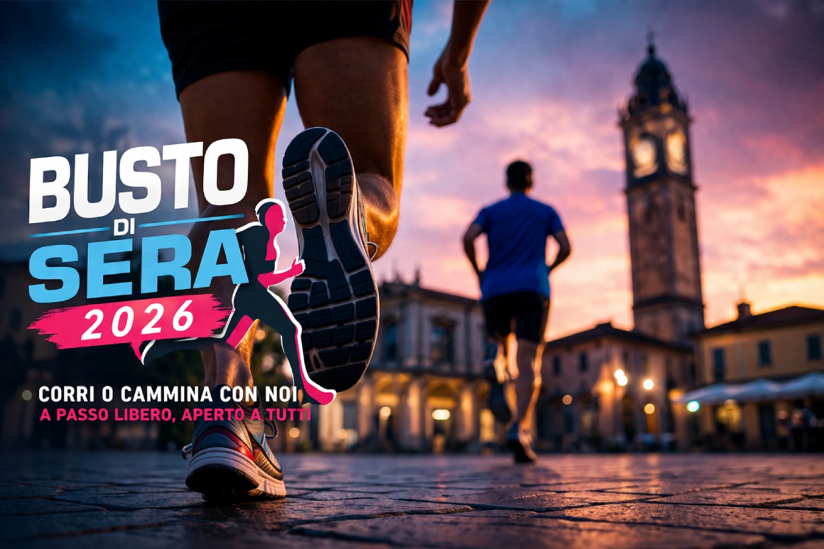 Busto di Sera 2026, a Busto Garolfo debutta il percorso da 10 km - (immagine generata con IA)
