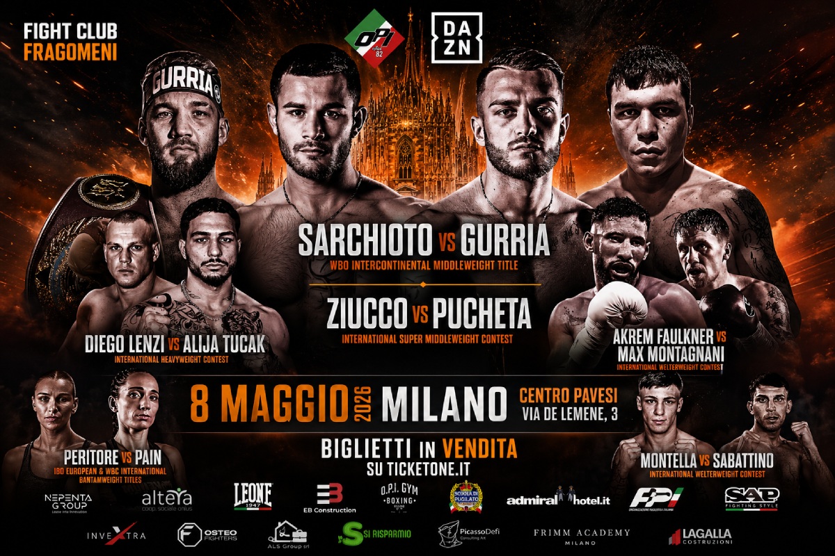 OPI Boxing Night Milano 2026: titoli e sfide al Centro Pavesi - (credit immagine: Ufficio Stampa OPI Since '82)