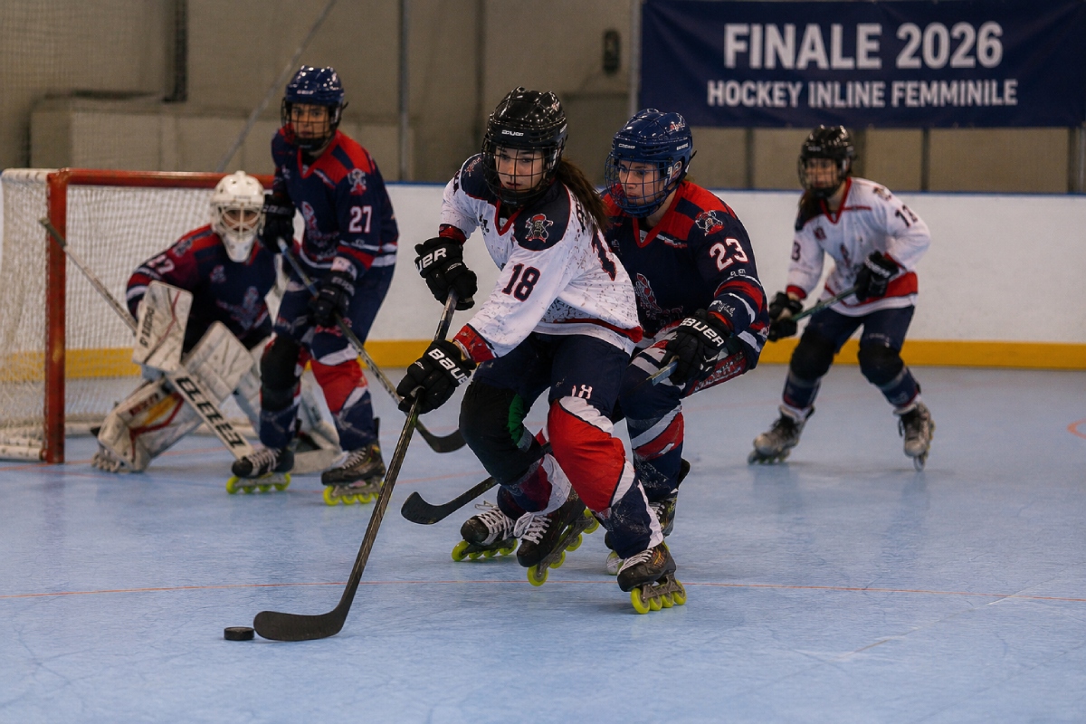 Finale Serie A femminile hockey inline 2026 - (immagine generata con IA)