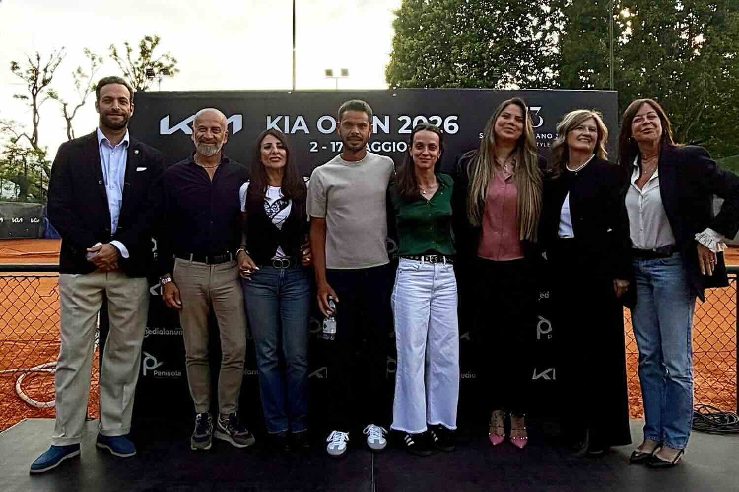 Il Kia Open porta il grande tennis sui campi in terra rossa dello Sporting Milano 3.