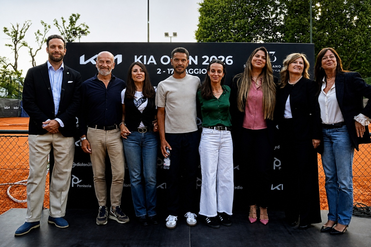Kia Open 2026, il tennis torna a Basiglio - (credit foto: Ufficio Stampa Kia Open, Redazione Ufficio Stampa Sport)