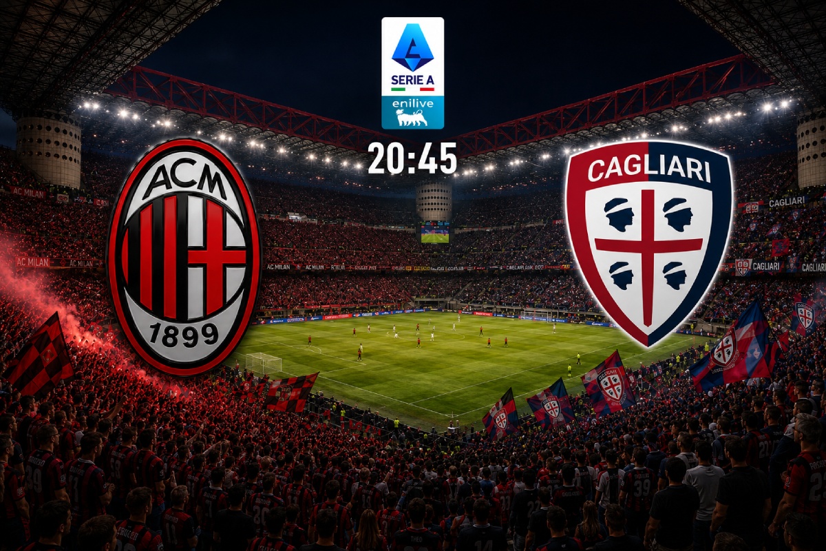 Milan-Cagliari in tv: orario, streaming e formazioni - (immagine generata con IA)