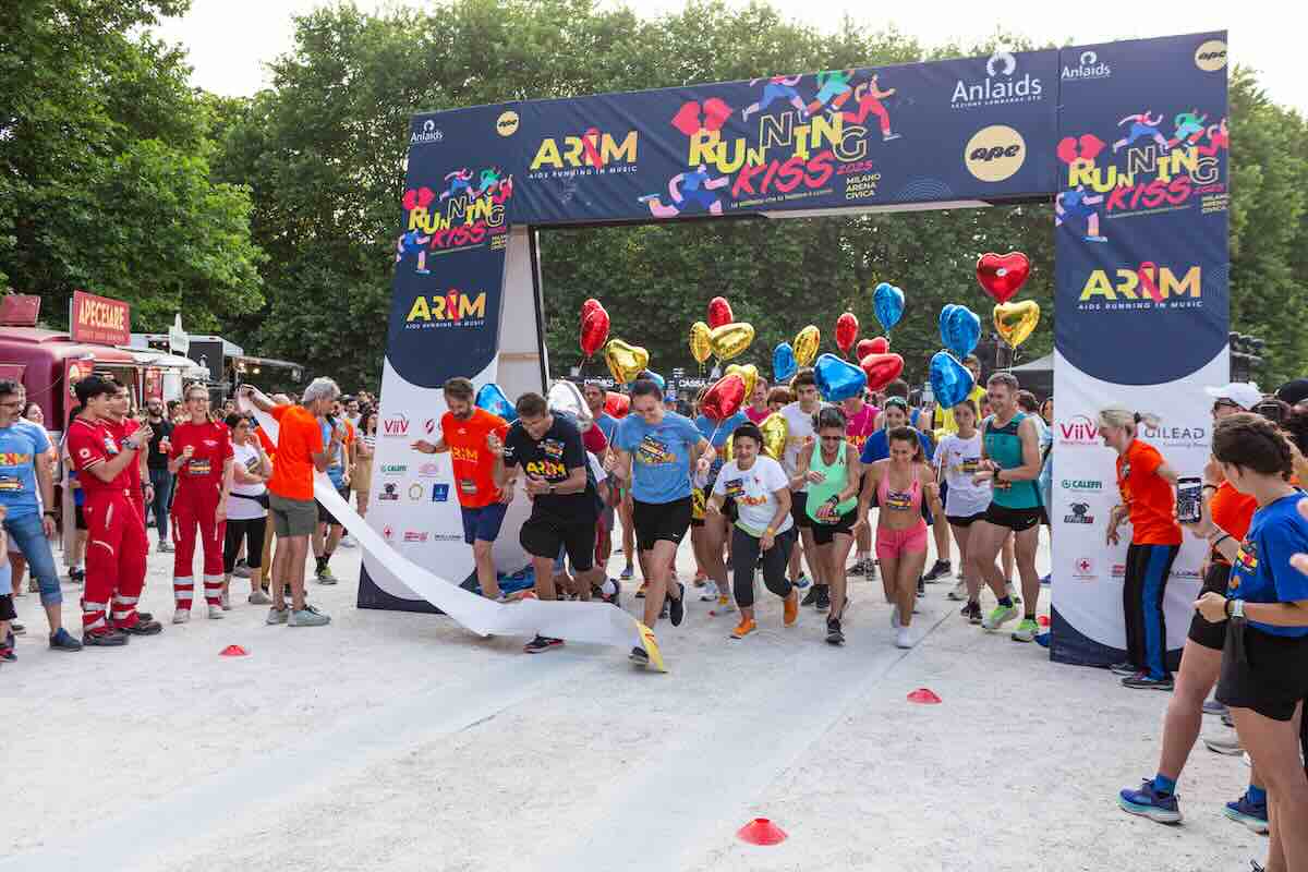 Aids running in music, ANLAIDS Lombardia