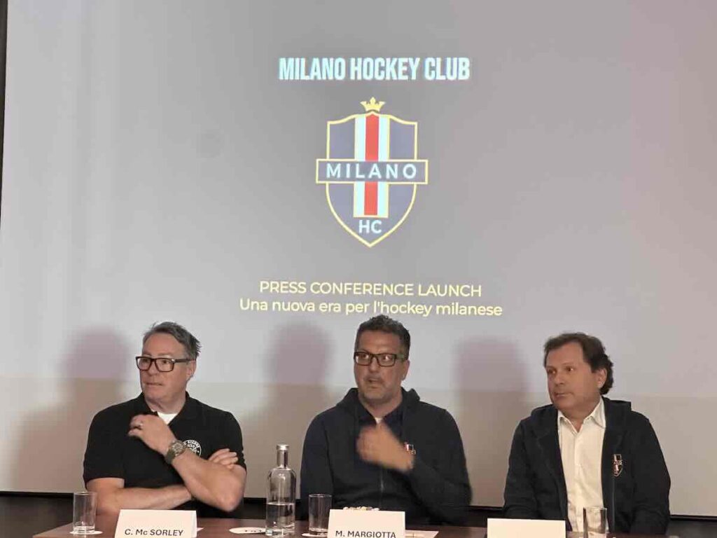 Milano Hockey Club, la conferenza di presentazione