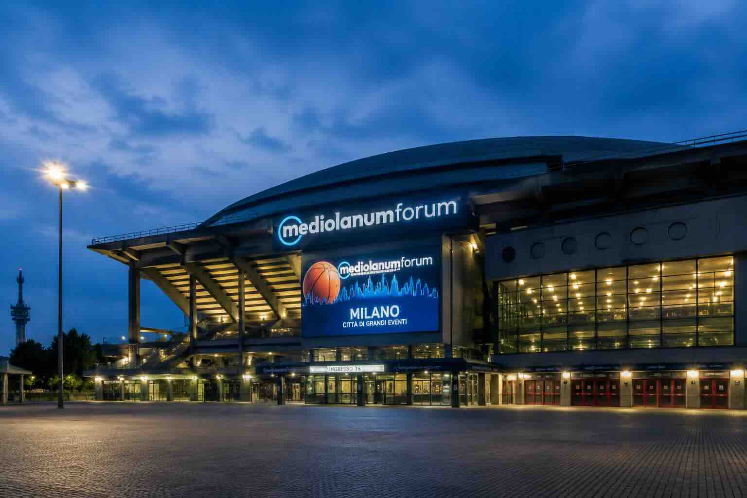 NBA Europe Milano Mediolanum Forum