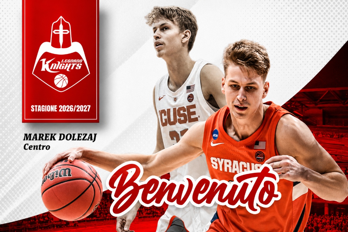 Marek Doležaj al Legnano Basket: profilo e carriera – (credit immagine: Uff. Stampa - Legnano Basket Knights)