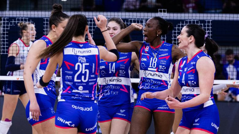 calendario Numia Vero Volley Milano