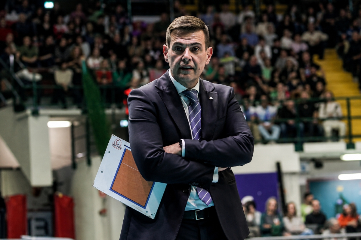 Gianlorenzo Blengini alla Vero Volley Milano: è il nuovo coach – (credit immagine: Ufficio Stampa Vero Volley)