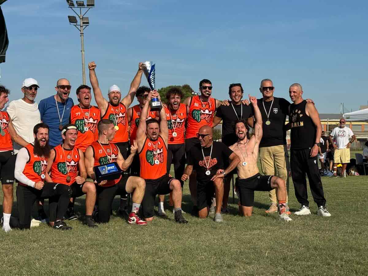 65ers Campioni dItalia 2026 di Flag Football