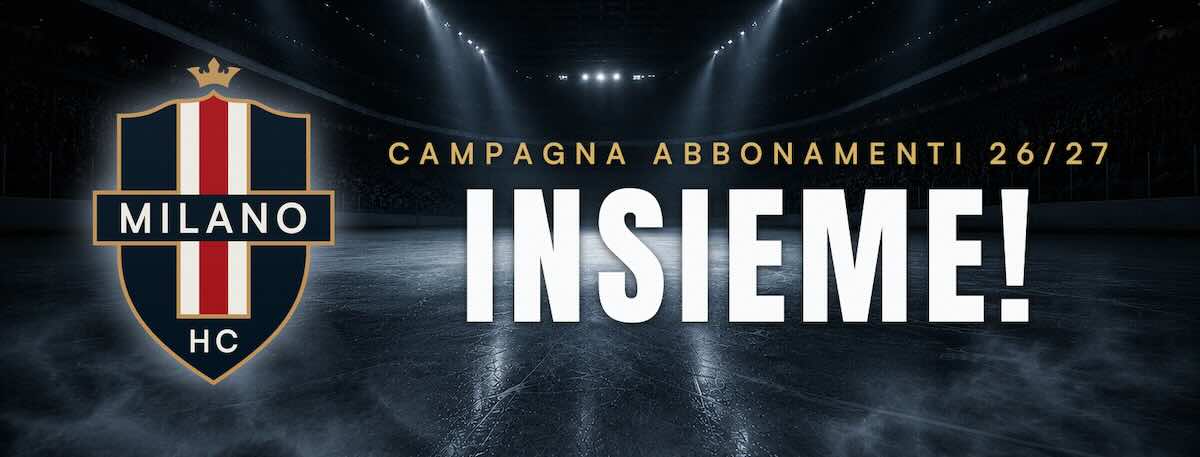 HC Milano, campagna abbonamenti