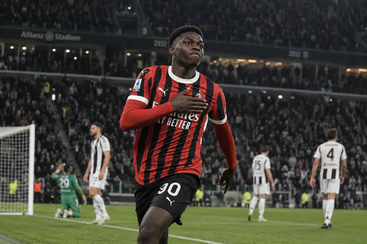 Juventus-Milan 1-1, Alphadjo Cissè