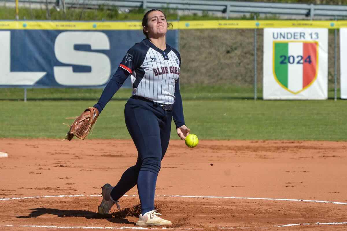 Nicolette Picone delle Blue Girls, tra le protagoniste di giornata (foto Lauro Bassani/FIBS)