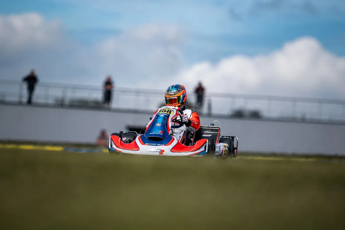 Rubens Barrichello karting