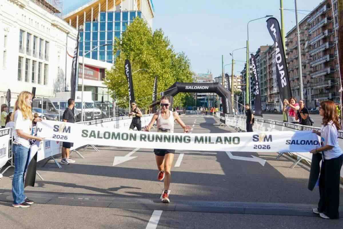 Sofiia Porokhnavets vince la gara femminile della Salomon Running Milano 2026