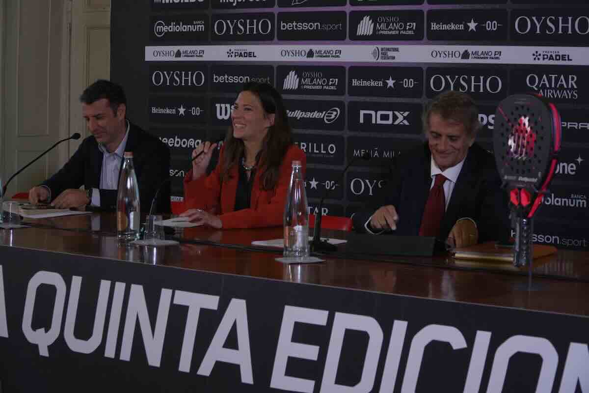 Conferenza stampa Milano Premier Padel 2026