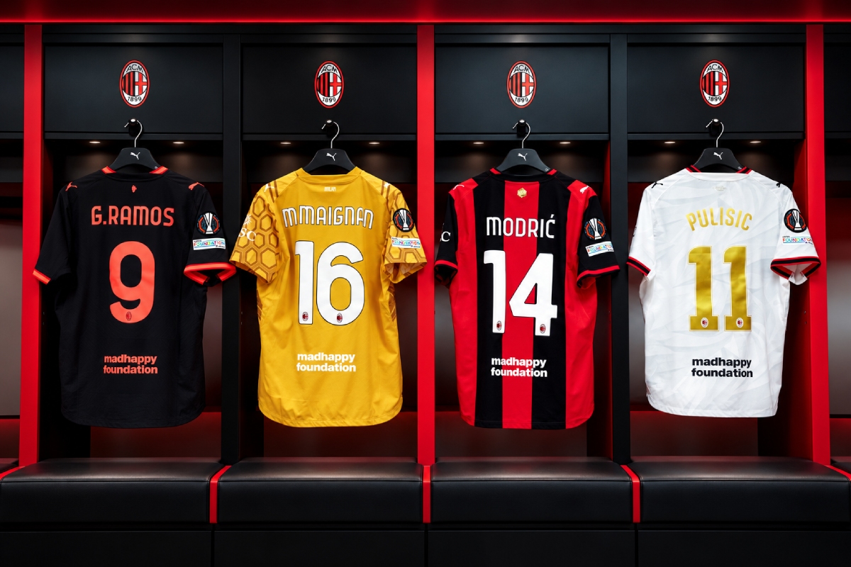 Fondazione Milan e Madhappy: insieme per i giovani - (credit immagine: ufficio stampa AC Milan)