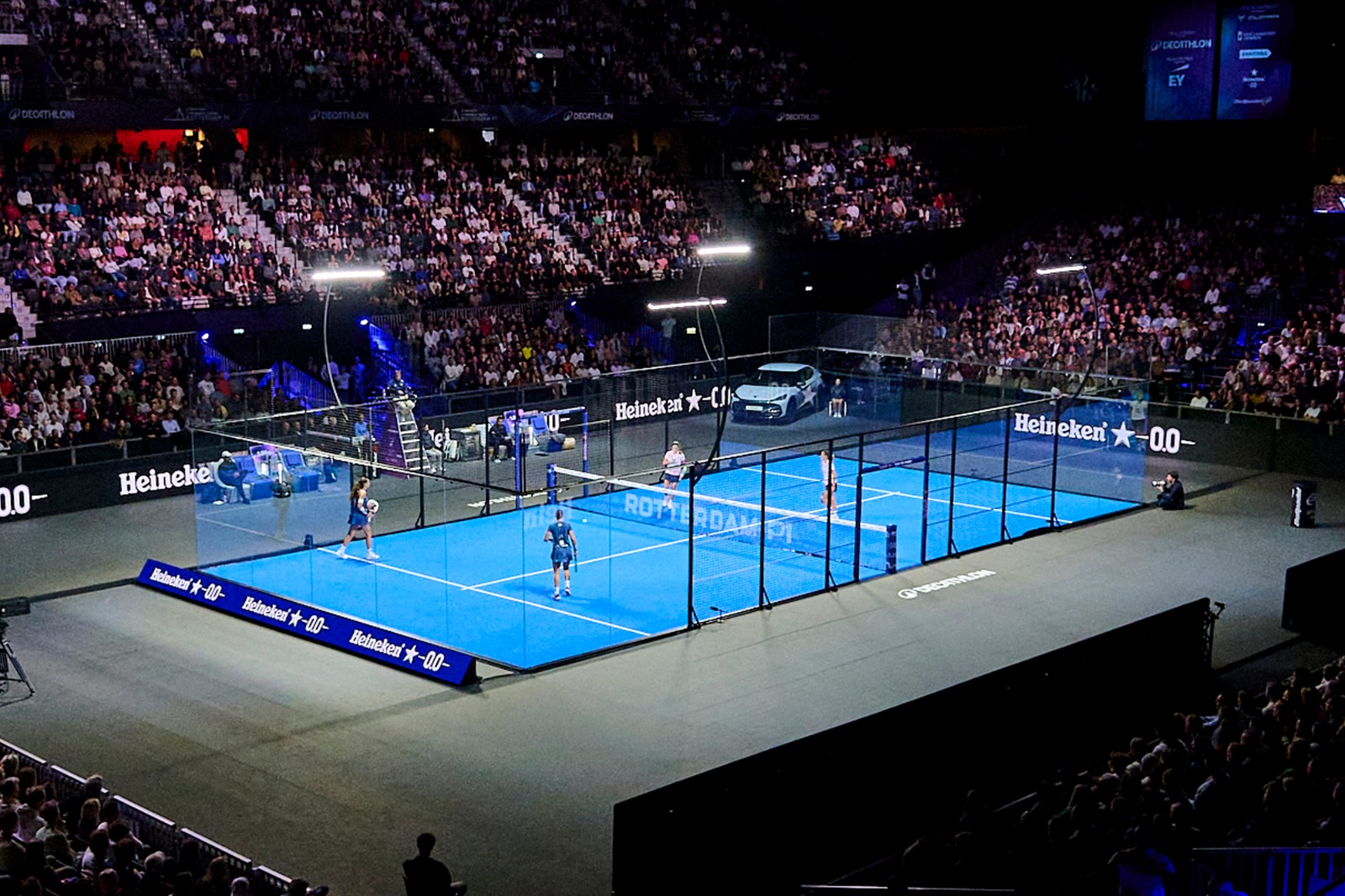 Heineken 0.0 al Premier Padel di Milano: fan experience e socialità