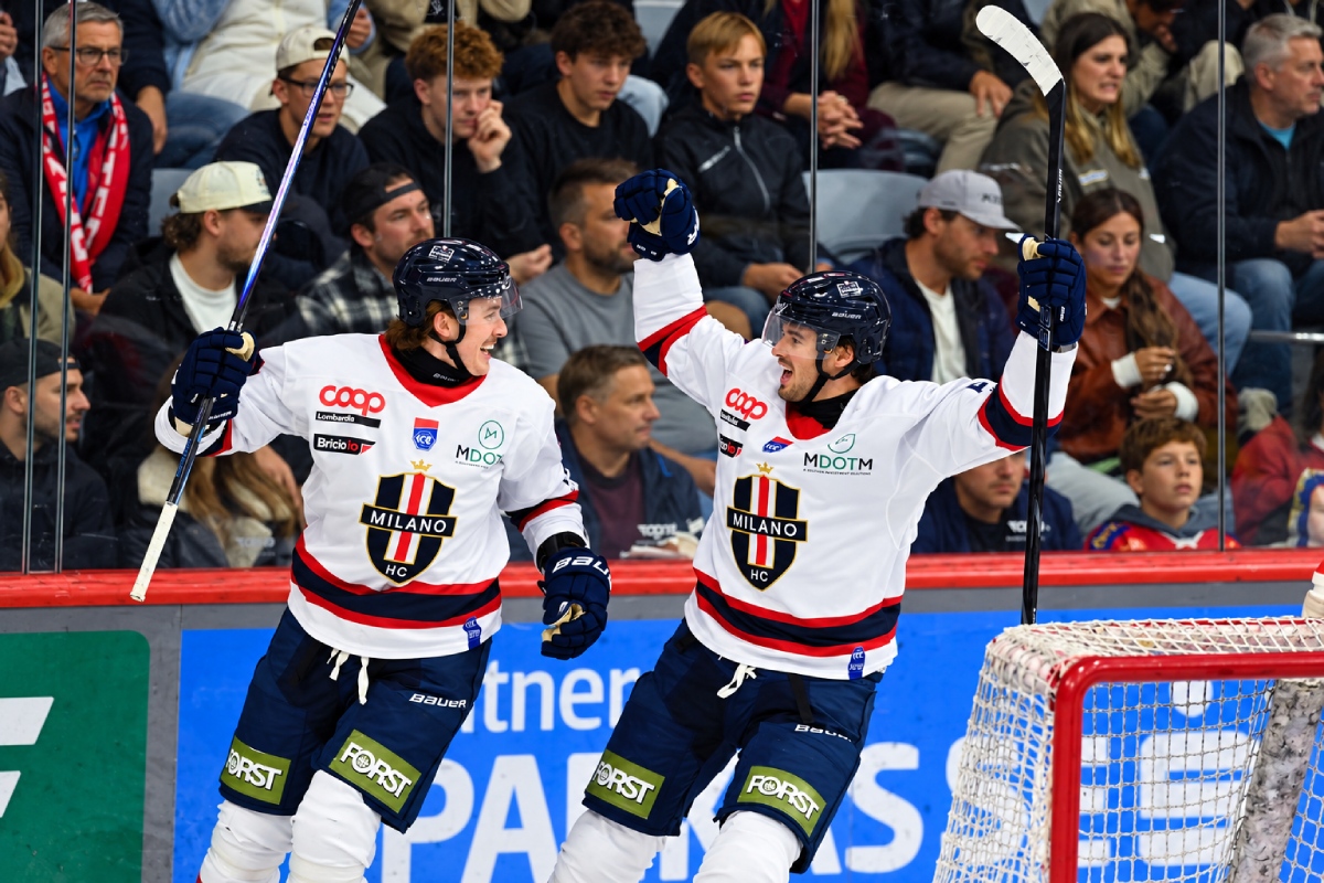 Milano Hockey Club, 4-2 al KAC e vetta agganciata - (credit foto: EC-KAC/Florian Pessentheiner)