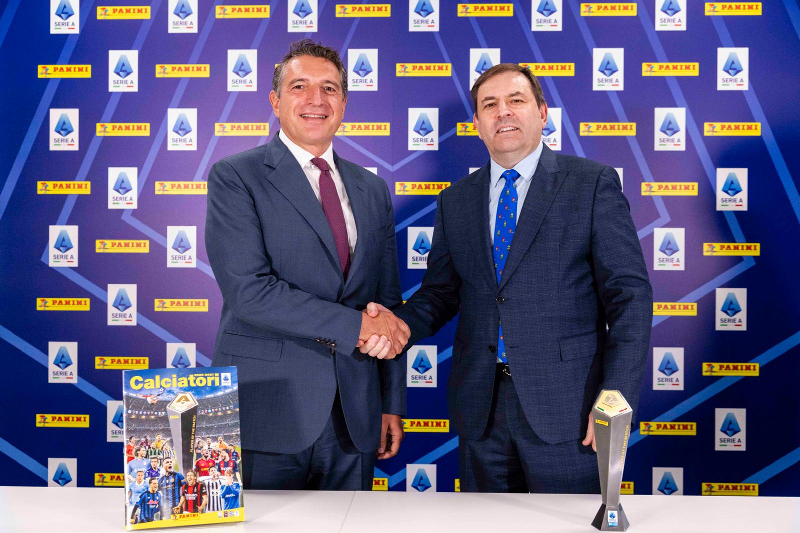 lega serie a rinnova con panini